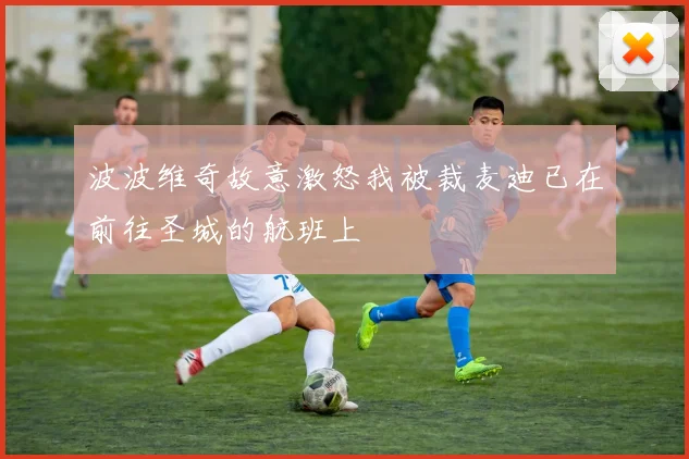 波波维奇故意激怒我被裁麦迪已在前往圣城的航班上